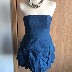 Halter Denim Dress